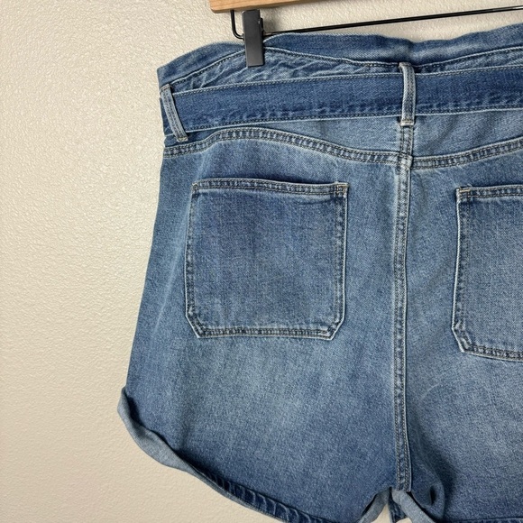 KanCan NWT Sandra High-Rise Belted Jean Shorts - Picture 8 of 10
